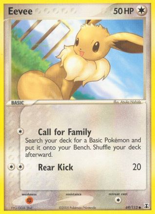 Eevee - 069/113 (69) [Delta Species] Reverse Holofoil - Deck Out Gaming
