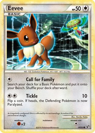 Eevee (48) (48) [Undaunted] Reverse Holofoil - Deck Out Gaming