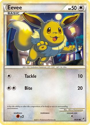 Eevee (56) [Call of Legends] - Deck Out Gaming