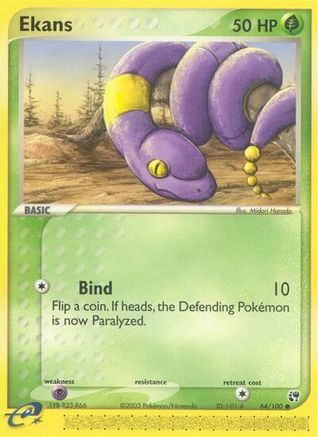 Ekans (64) [Sandstorm] Reverse Holofoil - Deck Out Gaming