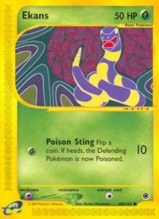 Ekans (108) [Expedition] - Deck Out Gaming