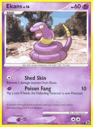 Ekans (66) [Great Encounters] - Deck Out Gaming