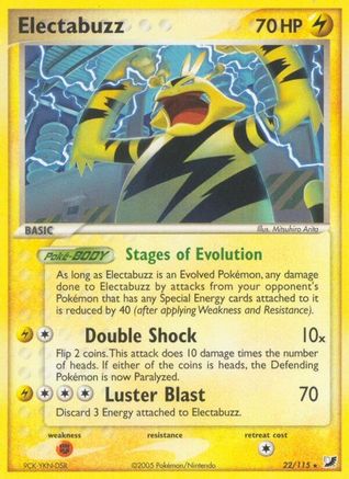 Electabuzz (22) [Unseen Forces] - Deck Out Gaming