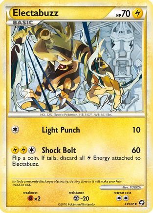 Electabuzz (33) [Triumphant] Reverse Holofoil - Deck Out Gaming