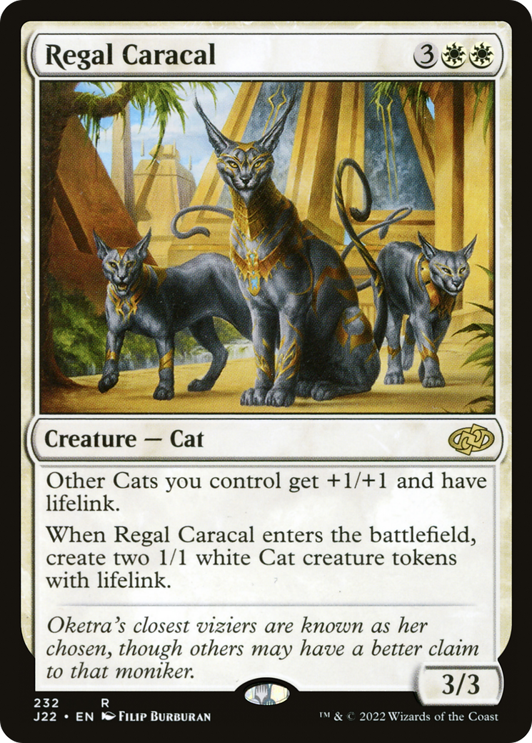 Regal Caracal (232) [Jumpstart 2022] - Deck Out Gaming
