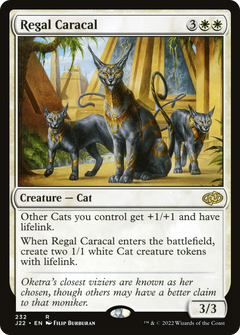 Regal Caracal (232) [Jumpstart 2022] - Deck Out Gaming