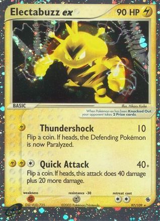 Electabuzz ex (97) [Ruby and Sapphire] Holofoil - Deck Out Gaming