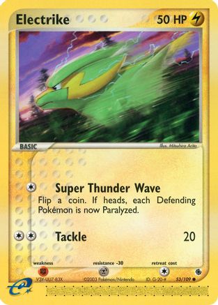 Electrike - 53/109 (53) [Ruby and Sapphire] - Deck Out Gaming