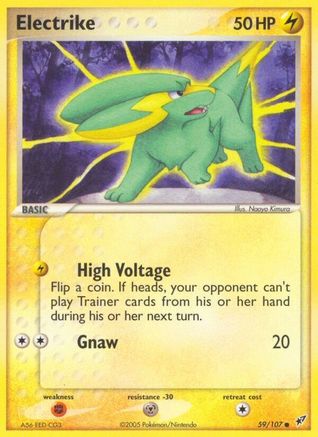 Electrike - 059/107 (59) [Deoxys] Reverse Holofoil - Deck Out Gaming