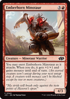 Emberhorn Minotaur (540) [Foundations Jumpstart] - Deck Out Gaming