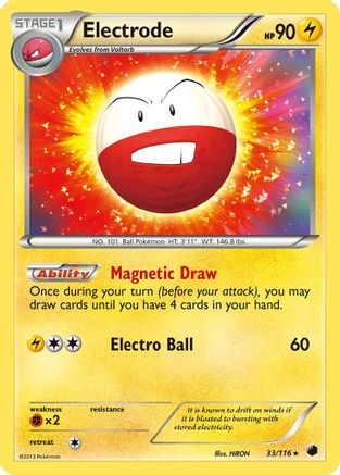 Electrode (33) [Plasma Freeze] Holofoil - Deck Out Gaming