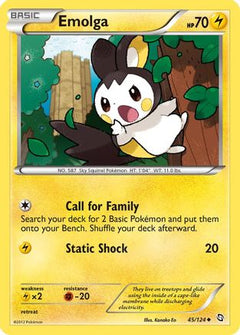 Emolga (45) [Dragons Exalted] Reverse Holofoil - Deck Out Gaming