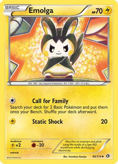 Emolga (49) [Legendary Treasures] Reverse Holofoil - Deck Out Gaming
