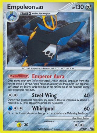 Empoleon (2) [Stormfront] Holofoil - Deck Out Gaming