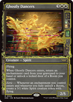 Ghostly Dancers (Showcase) (302) [Duskmourn: House of Horror] - Deck Out Gaming