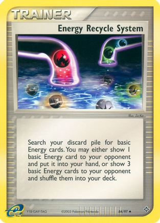 Energy Recycle System (84) [Dragon] Reverse Holofoil - Deck Out Gaming