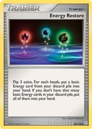 Energy Restore (106) [Diamond and Pearl] - Deck Out Gaming
