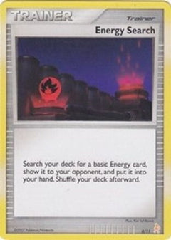 Energy Search (Lucario) (8) [DP Trainer Kit: Manaphy & Lucario] - Deck Out Gaming