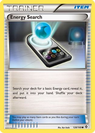 Energy Search (128) [Boundaries Crossed] Reverse Holofoil - Deck Out Gaming