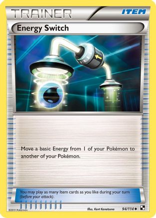 Energy Switch (94) [Black and White] Reverse Holofoil - Deck Out Gaming