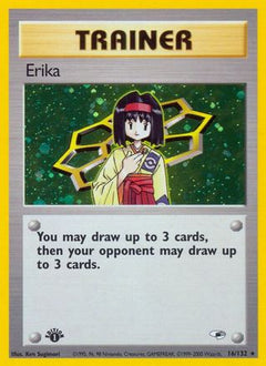 Erika (16) (16) [Gym Heroes] 1st Edition Holofoil - Deck Out Gaming