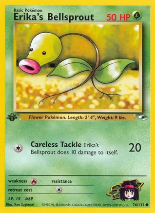 Erika's Bellsprout (76) (76) [Gym Heroes] 1st Edition - Deck Out Gaming