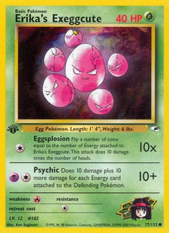 Erika's Exeggcute (77) (77) [Gym Heroes] 1st Edition - Deck Out Gaming