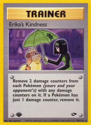 Erika's Kindness (103) [Gym Challenge] 1st Edition - Deck Out Gaming