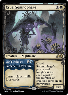 Cruel Somnophage (Showcase) (286) [Wilds of Eldraine] - Deck Out Gaming