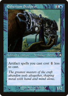 Etherium Sculptor (Retro Frame) (82) [The Brothers' War Commander] - Deck Out Gaming