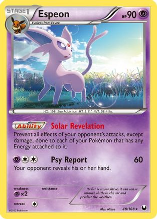 Espeon (48) [Dark Explorers] Reverse Holofoil - Deck Out Gaming