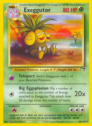 Exeggutor (23) [Legendary Collection] Reverse Holofoil - Deck Out Gaming