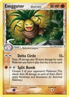 Exeggutor (Delta Species) (41) [Holon Phantoms] - Deck Out Gaming