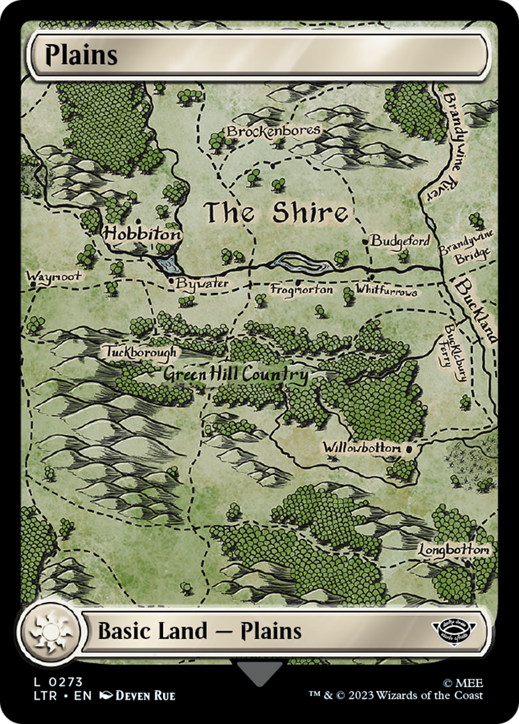 Plains (0273) (273) [The Lord of the Rings: Tales of Middle-earth] foil - Deck Out Gaming