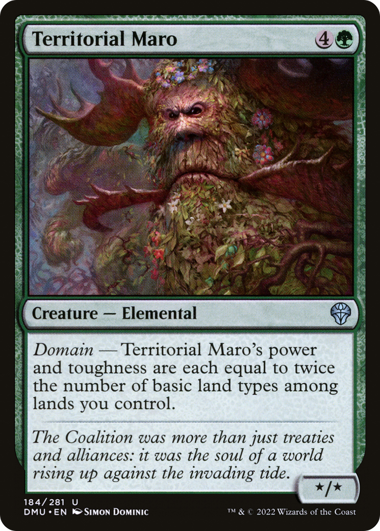 Territorial Maro (184) [Dominaria United] - Deck Out Gaming
