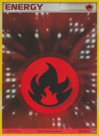 Fire Energy (104) [Power Keepers] Holofoil - Deck Out Gaming