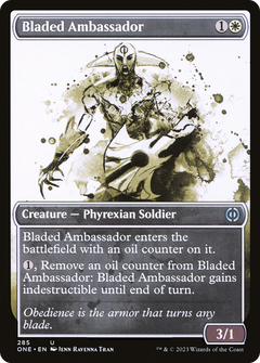 Bladed Ambassador (Showcase) (285) [Phyrexia: All Will Be One] foil - Deck Out Gaming