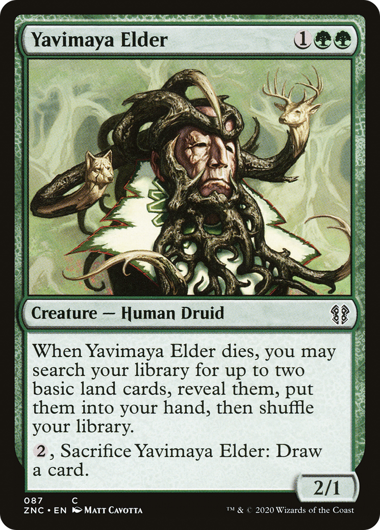 Yavimaya Elder (87) [Commander: Zendikar Rising] - Deck Out Gaming