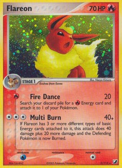 Flareon (5) [Unseen Forces] Holofoil - Deck Out Gaming