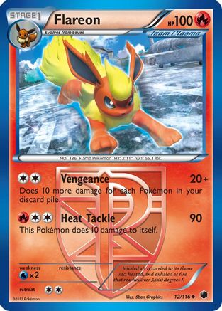 Flareon (Team Plasma) (12) [Plasma Freeze] - Deck Out Gaming
