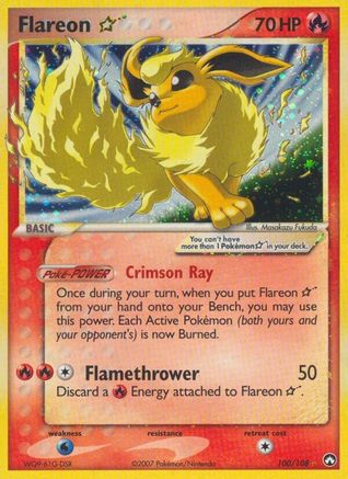 Flareon Star (100) [Power Keepers] Holofoil - Deck Out Gaming