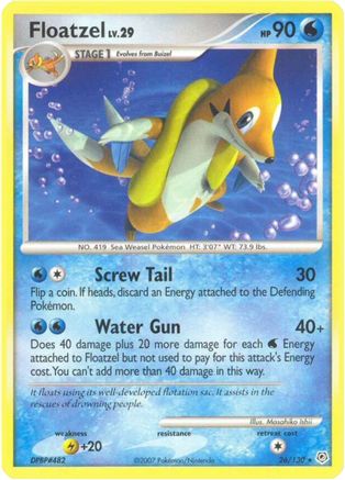 Floatzel (26) [Diamond and Pearl] Reverse Holofoil - Deck Out Gaming