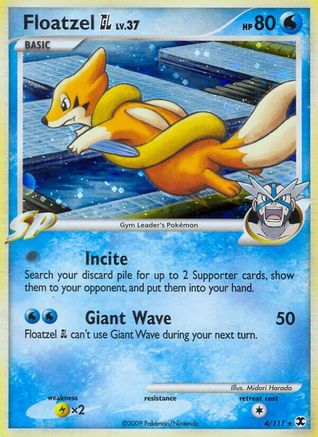 Floatzel GL (4) [Rising Rivals] Reverse Holofoil - Deck Out Gaming