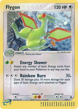 Flygon - 4/97 (4) [Dragon] Holofoil - Deck Out Gaming
