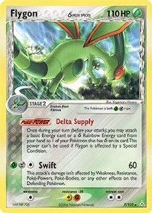 Flygon (Delta Species) (7) [Holon Phantoms] Holofoil - Deck Out Gaming