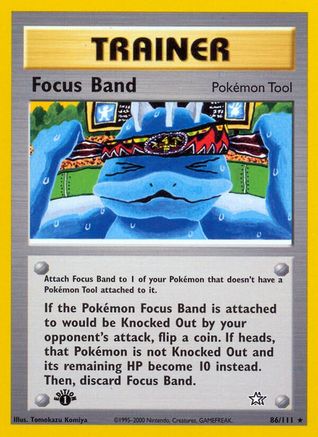 Focus Band (86) [Neo Genesis] 1st Edition - Deck Out Gaming