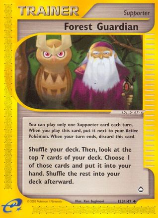 Forest Guardian (123) [Aquapolis] - Deck Out Gaming