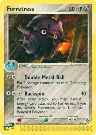 Forretress (28) [Dragon] Reverse Holofoil - Deck Out Gaming