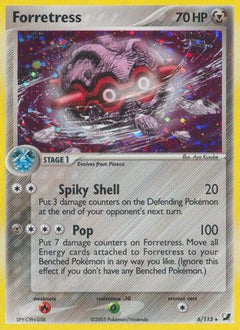 Forretress (6) [Unseen Forces] Holofoil - Deck Out Gaming