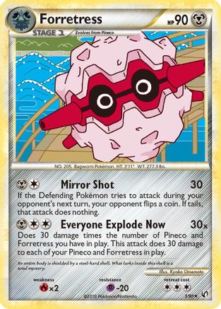 Forretress (3) (3) [Undaunted] Holofoil - Deck Out Gaming
